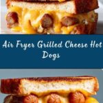 Air Fryer Grilled Cheese Hot Dogs Recipe