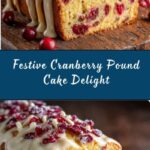 Christmas Cranberry Pound Cake Recipe