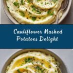 Easy Creamy Cauliflower Mashed Potatoes Recipe