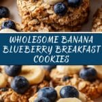 Banana Blueberry Breakfast Cookies Recipe