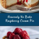 No Bake Raspberry Cream Pie Recipe