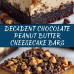 Chocolate Peanut Butter Cheesecake Bars Recipe
