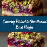 Pistachio Shortbread Bars Recipe