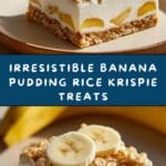 Banana Pudding Rice Krispie Treats Recipe