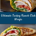 Turkey Ranch Club Wraps Recipe