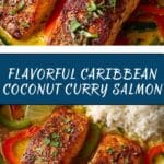 Caribbean Coconut Curry Salmon Recipe