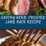 Herb-Crusted Rack of Lamb with Garlic and Rosemary Recipe