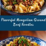 Mongolian Ground Beef Noodles Recipe