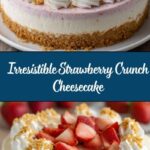 Strawberry Crunch Cheesecake Recipe