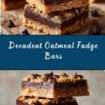 Oatmeal Fudge Bars Recipe