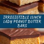 Lunch Lady Peanut Butter Bars Recipe