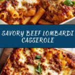 Beef Lombardi Casserole Recipe