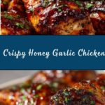 Crispy Chinese Honey Garlic Chicken Recipe