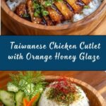 Taiwanese Fried Chicken Cutlet with Orange Honey and Miso Glaze Recipe