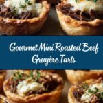 Mini Roasted Beef and Gruyère Savory Tarts Recipe
