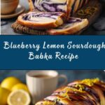 Blueberry Lemon Sourdough Babka Recipe