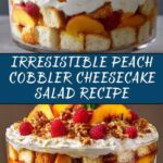 Peach Cobbler Cheesecake Salad Recipe