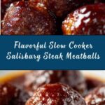 Slow Cooker Salisbury Steak Meatballs Recipe