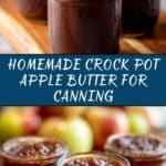 Crock Pot Apple Butter for Canning Recipe