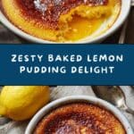 Baked Lemon Pudding Recipe