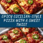 Cheater’s Sicilian-Style Pizza with Jalapeños and Honey Recipe