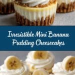 Mini Banana Pudding Cheesecakes Recipe