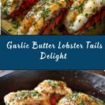 Creamy Garlic Butter Lobster Tails Recipe