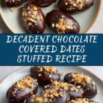 Chocolate Covered Dates Stuffed Recipe