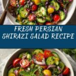 Shirazi Salad: A Fresh and Tangy Persian Delight Recipe