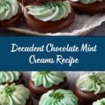 ** Chocolate Mint Creams Recipe