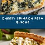Spinach Feta Quiche Recipe