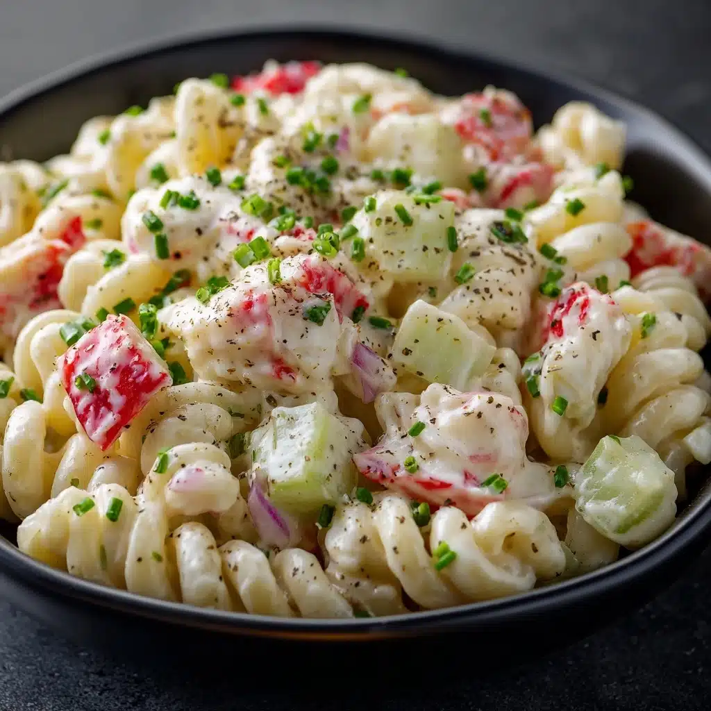 Lobster Roll Pasta Salad Recipe - Recipe Image