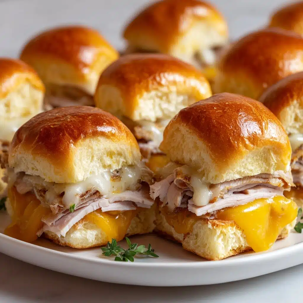 Hawaiian Turkey and Cheese Sliders Recipe - Recipe Image