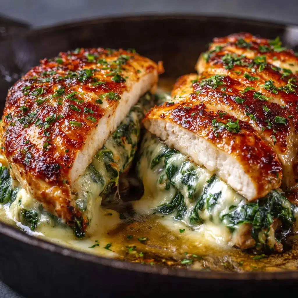 Spinach Stuffed Chicken Breast Recipe - Recipe Image