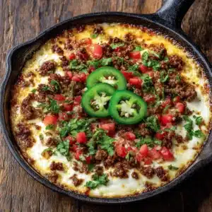 Sausage Jalapeño Popper Dip Recipe