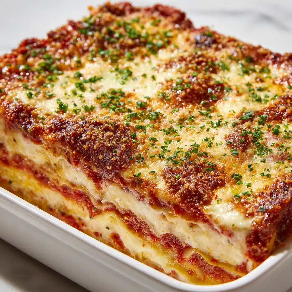 Cheesy Garlic Bread Lasagna Soup Recipe - Recipe Image