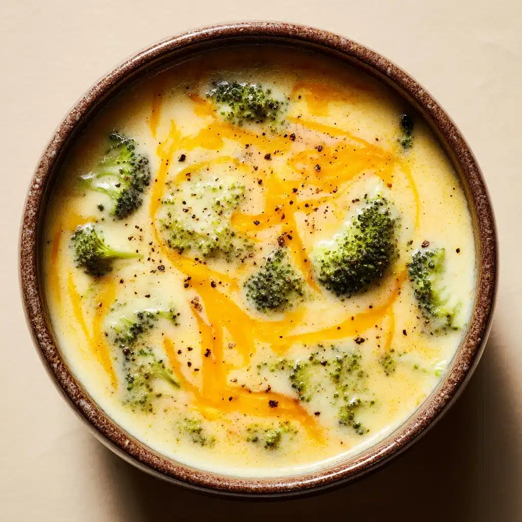 Creamy Broccoli Cheese Soup Recipe - Recipe Image