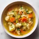 Anti-Inflammatory Cauliflower Chicken Soup Recipe