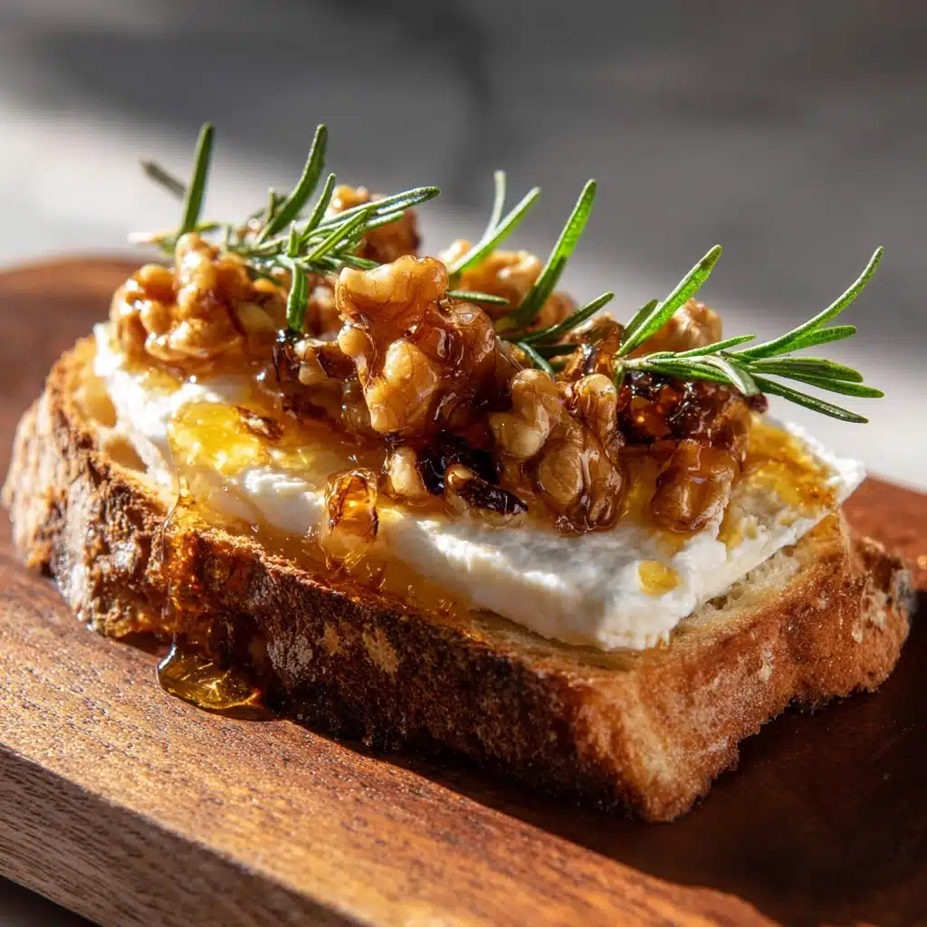 Whipped Feta Crostini with Hot Honey: An Amazing Ultimate Recipe - Recipe Image