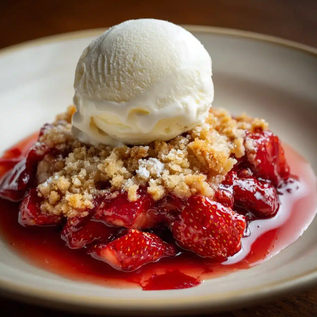 Strawberry Cobbler Recipe - Recipe Image