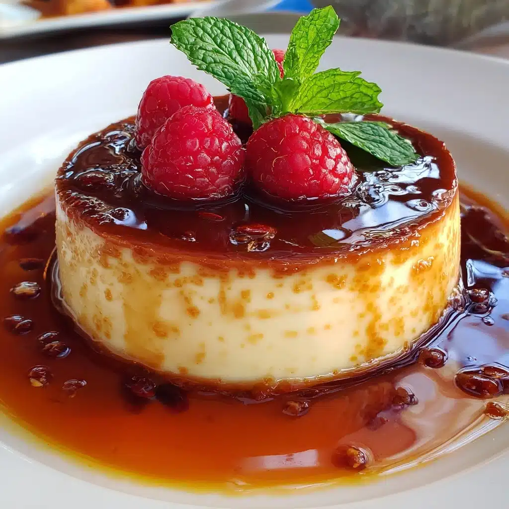 Homemade Flan Cake Recipe - Recipe Image