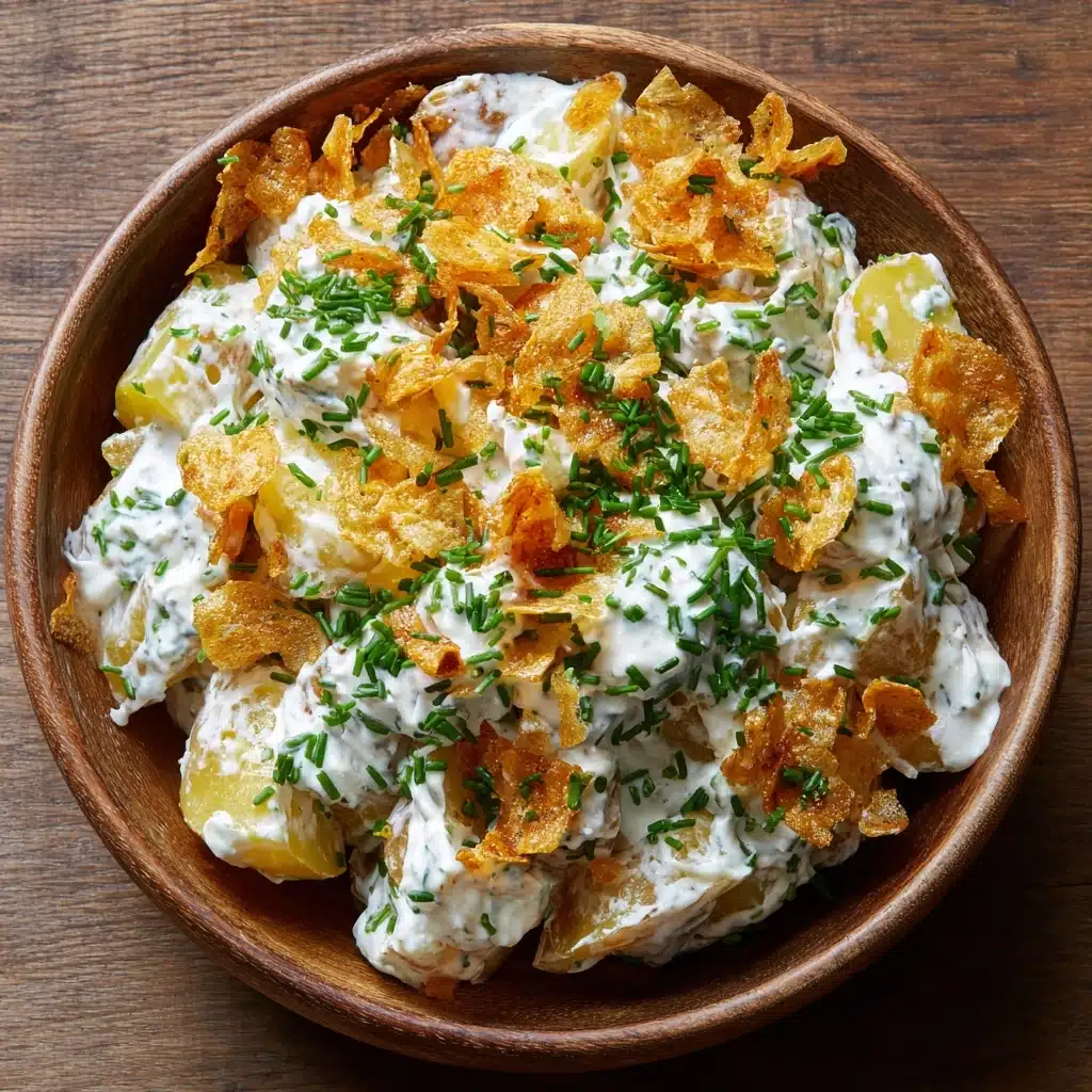 Crispy Smashed Potato Salad Recipe - Recipe Image