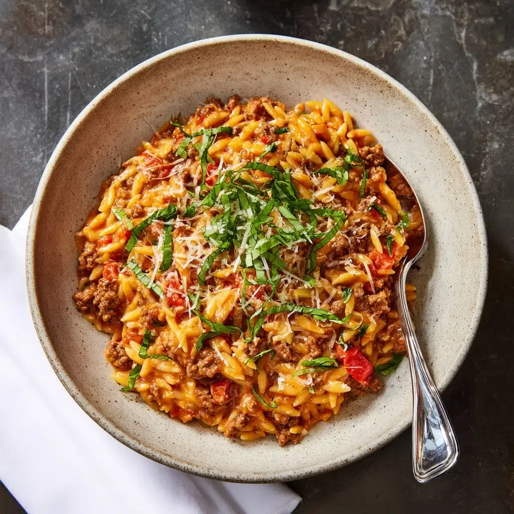 Ground Beef Orzo Recipe - Recipe Image