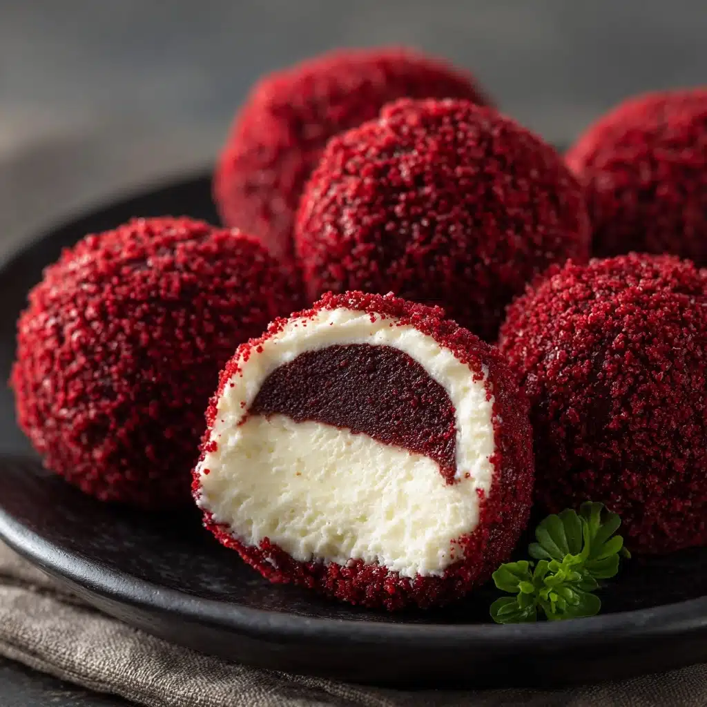 Red Velvet Cheesecake Bites Recipe - Recipe Image