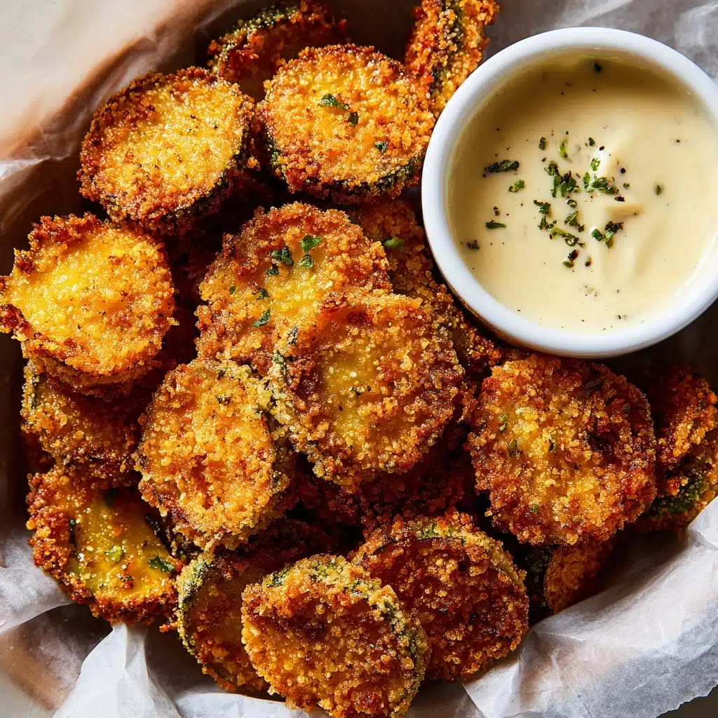 Crispy Fried Pickles Recipe - Recipe Image