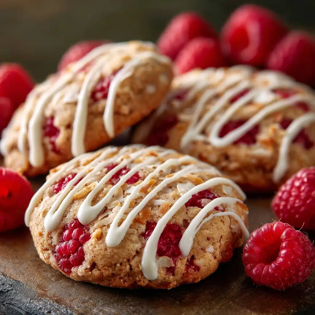Raspberry Almond Cookies Recipe - Recipe Image