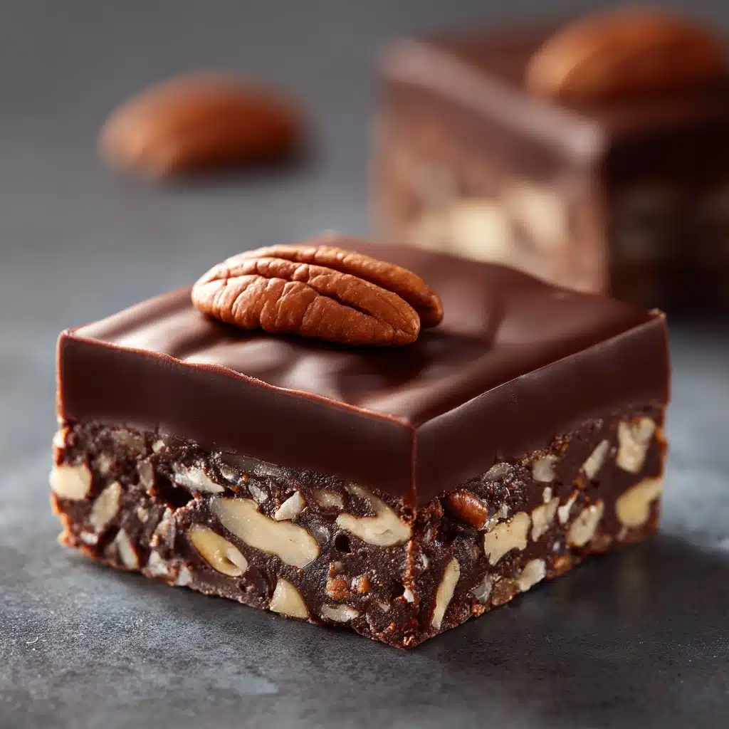 No-Bake Date Walnut Slice Recipe - Recipe Image