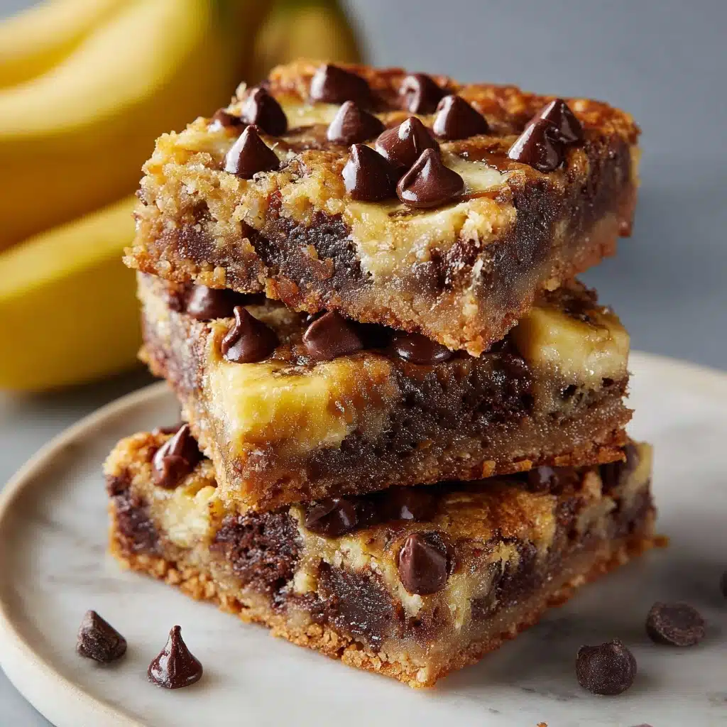 Chocolate Chip Banana Bars Recipe - Recipe Image