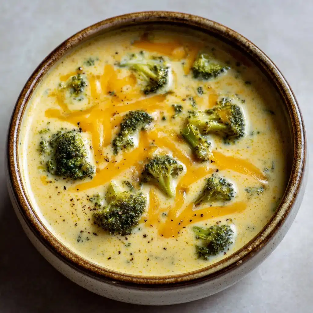 Creamy Broccoli Cheese Soup Recipe - Recipe Image