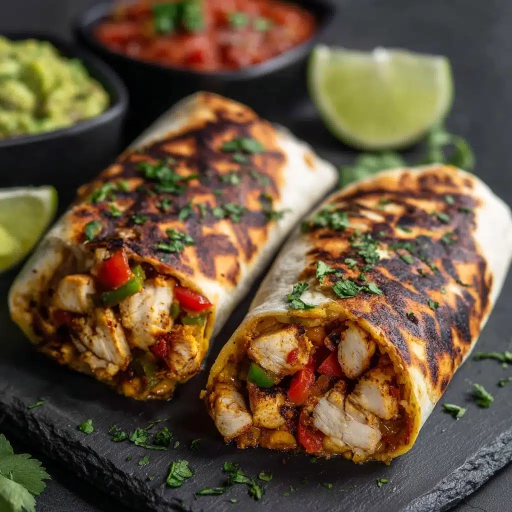 Baked Chicken Chimichangas Recipe